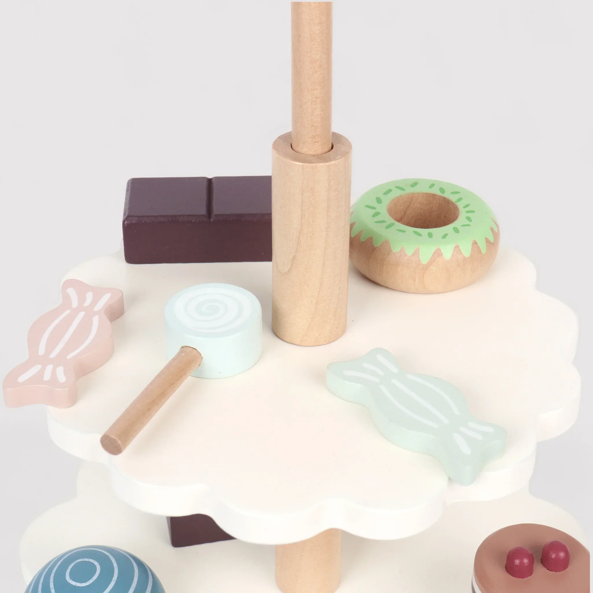 Naryal - Set di pasticcini e dolci in legno da gioco per bambini - Image 4
