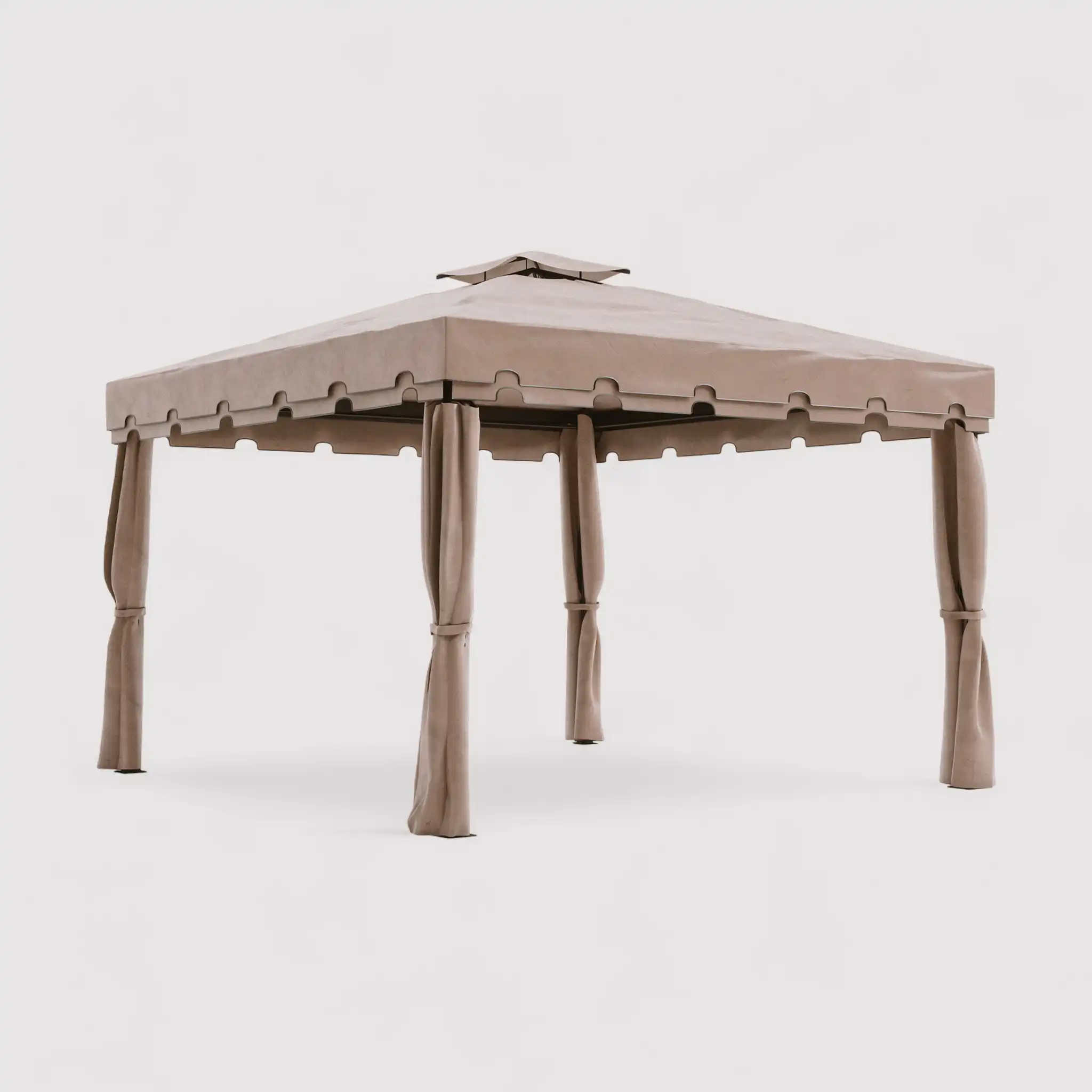 Nuxia - Gazebo 3x3 con teli laterali e zanzariera - Image 4
