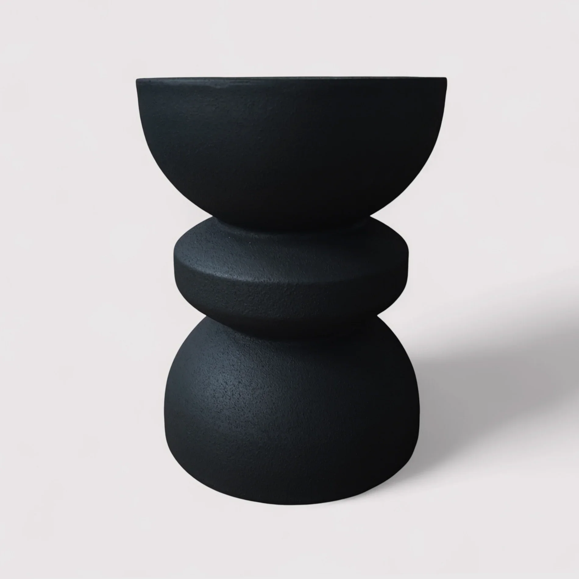 Onar - Tavolino da salotto colore nero stile moderno