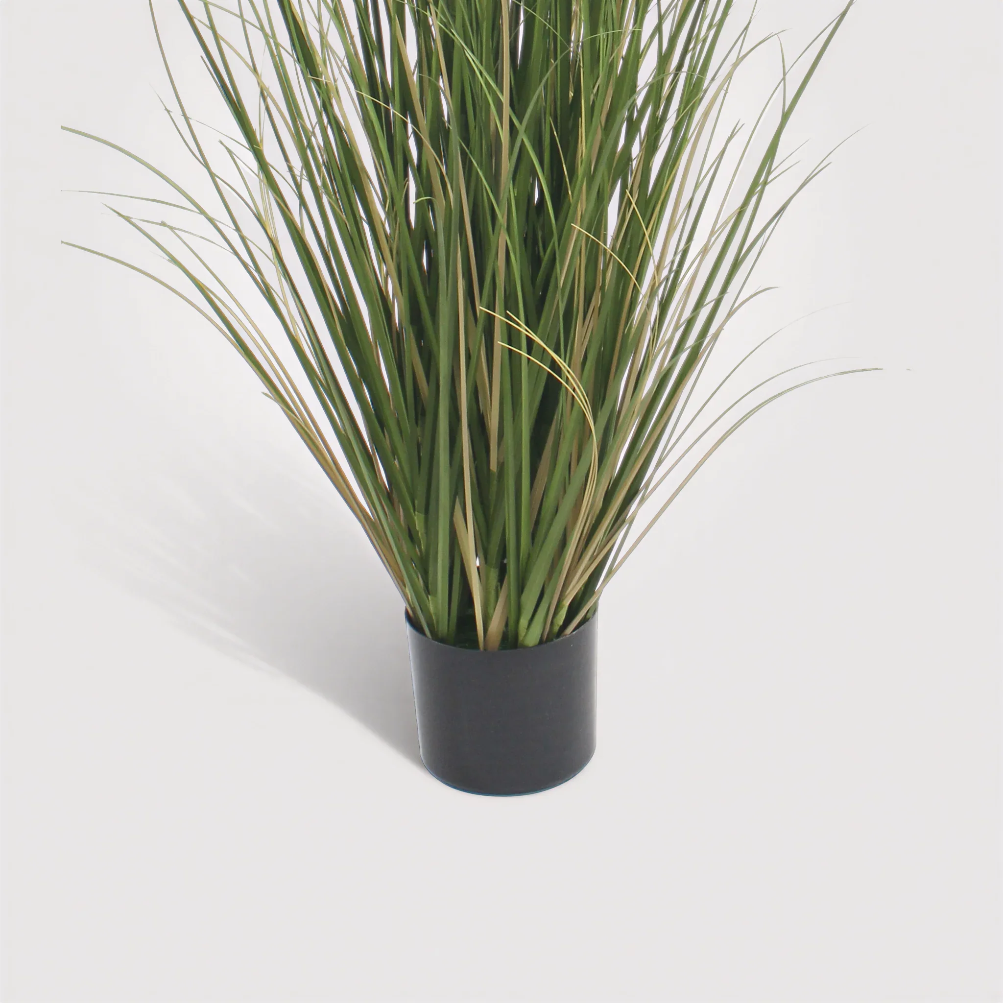Ravok - Pianta artificiale di Erba della Pampas Cortaderia colore verde marrone - Image 4