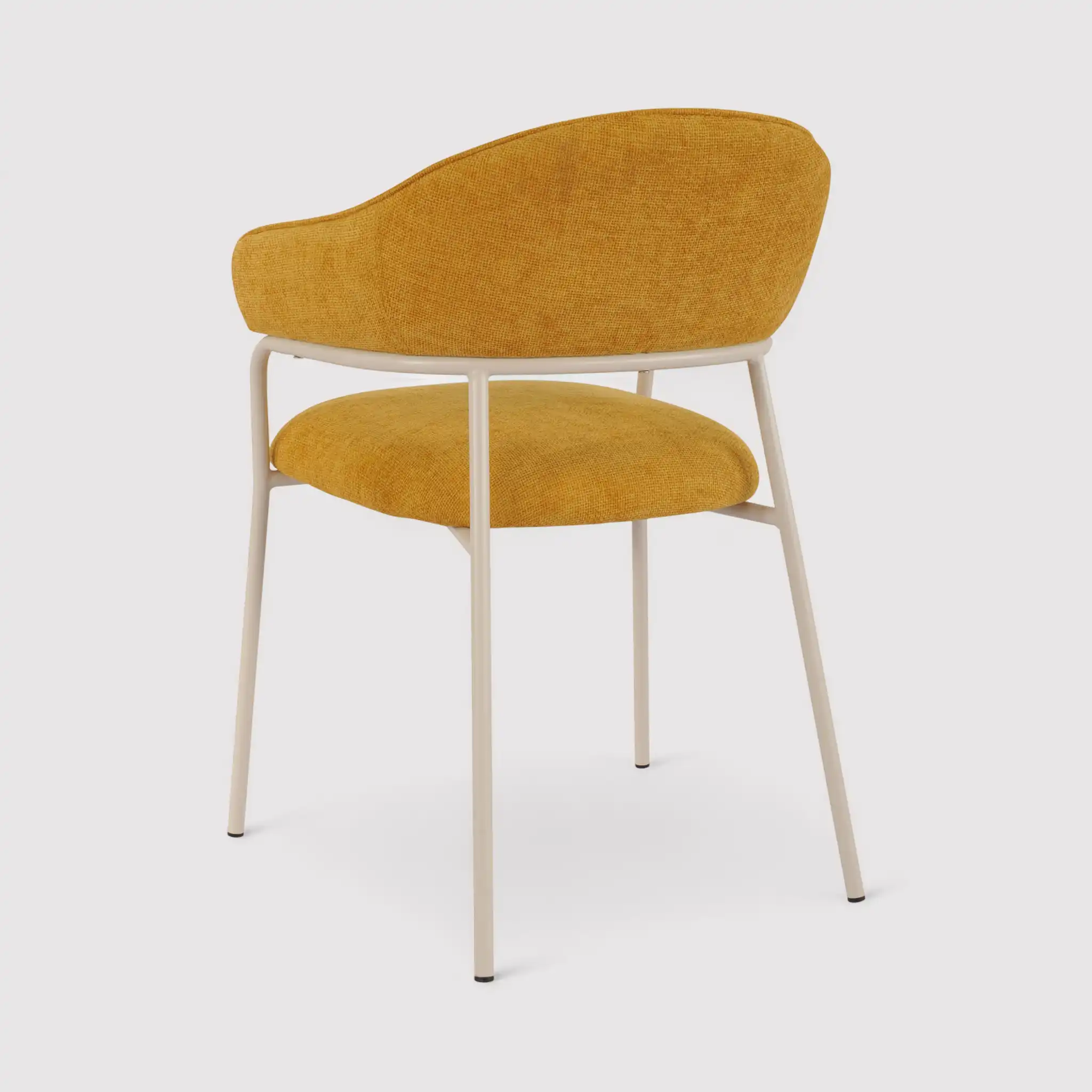 Piesang - Set 2 sedie moderne design color giallo senape - Image 6