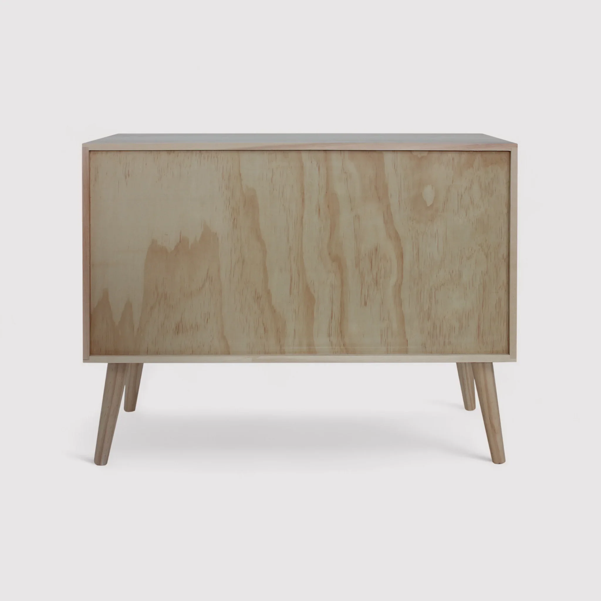 Sakura - Credenza bassa multiuso in legno naturale con 2 ante - Image 6