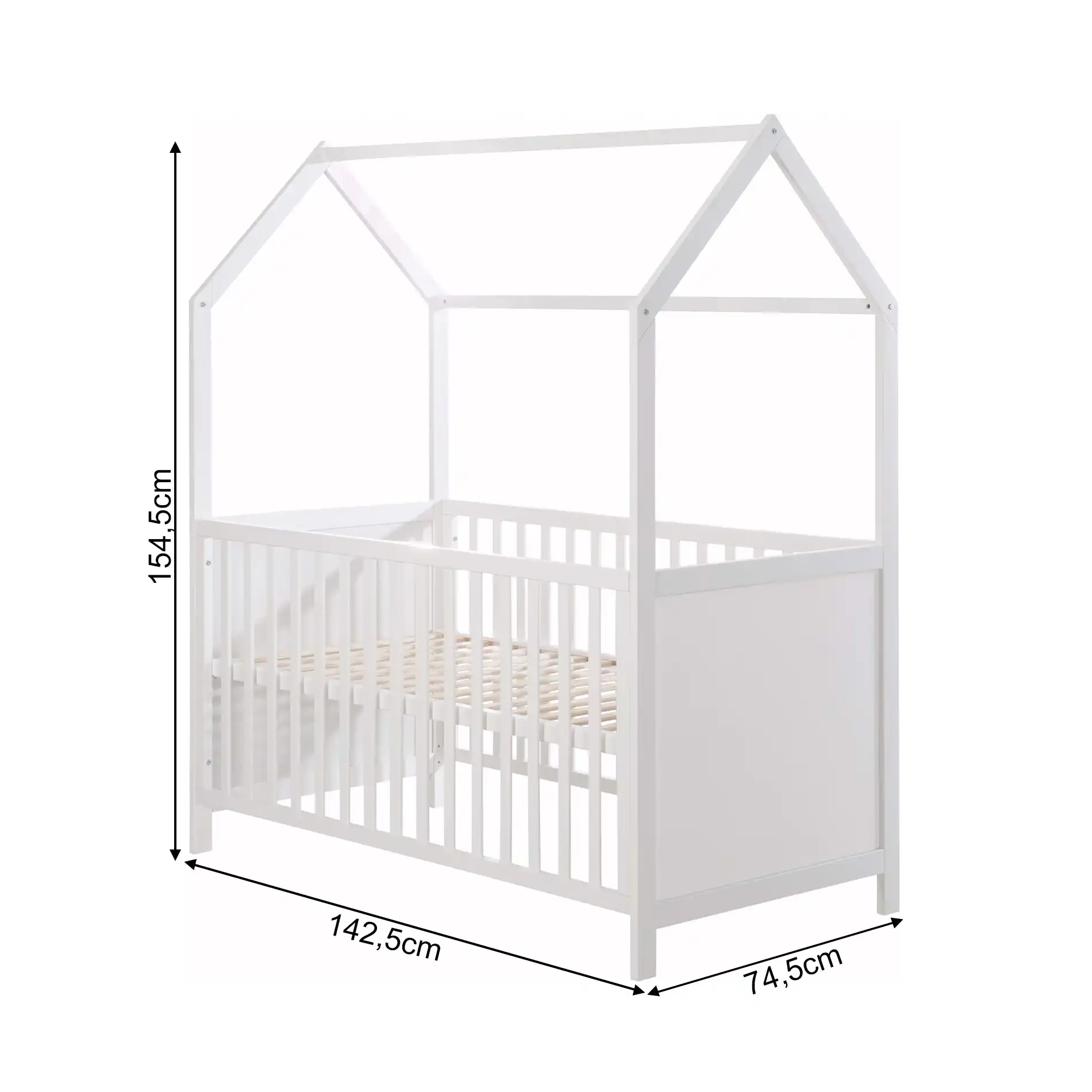 Seben - Letto montessoriano per bambini o neonati con altezza regolabile - Image 6