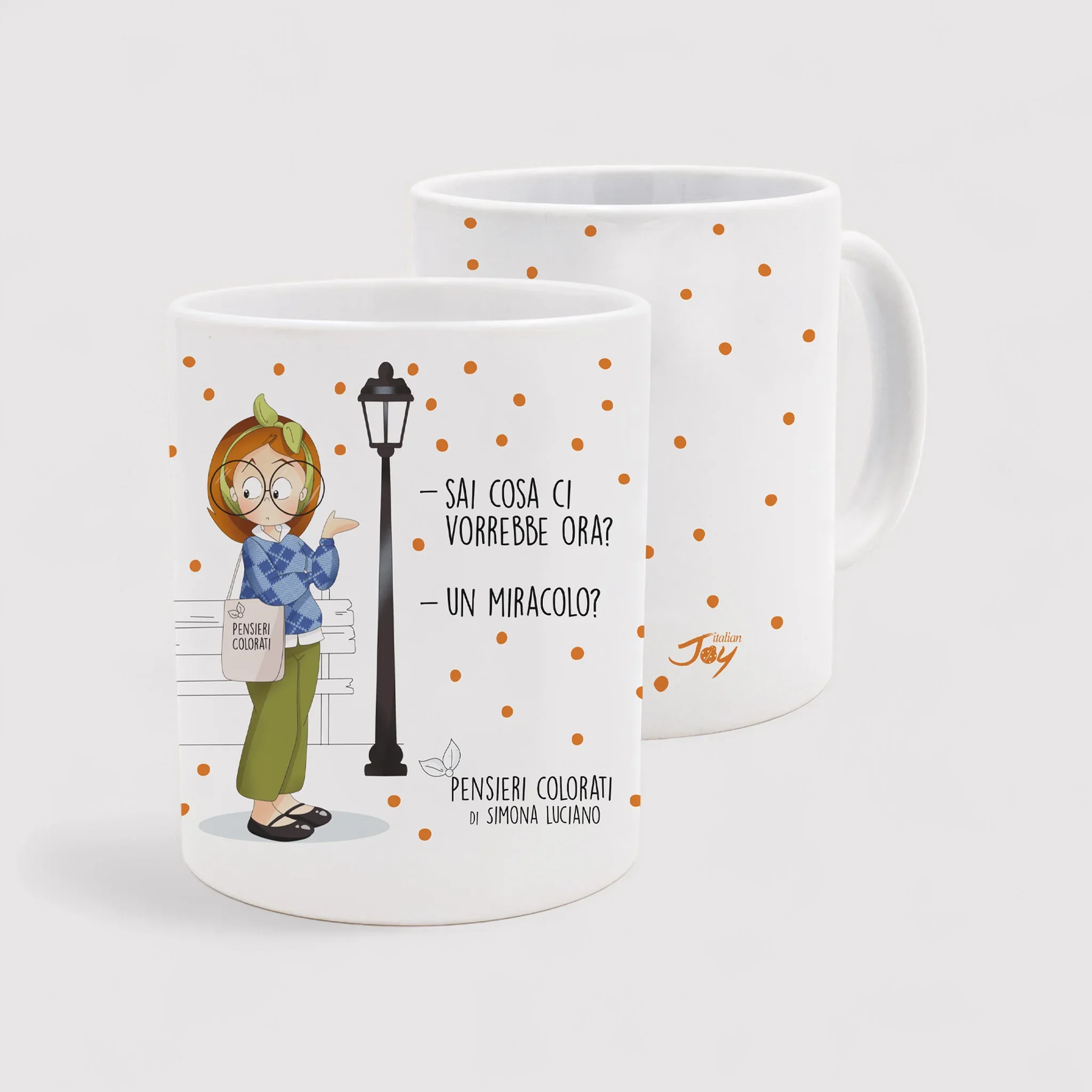 Set 1 tazza in ceramica e bicchiere con candela fragranza cupcake - Image 5