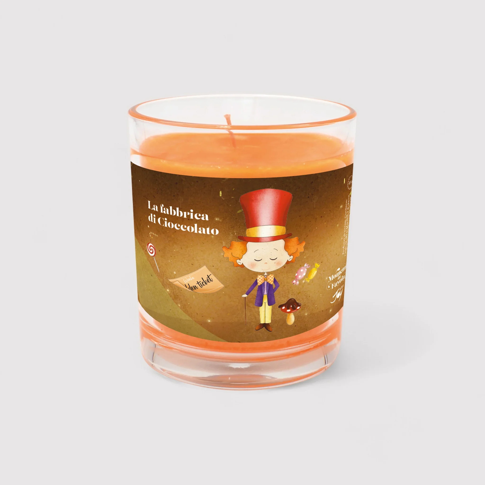 Set tazza e 2 candele profumate fragranza arancia e cannella - Image 5