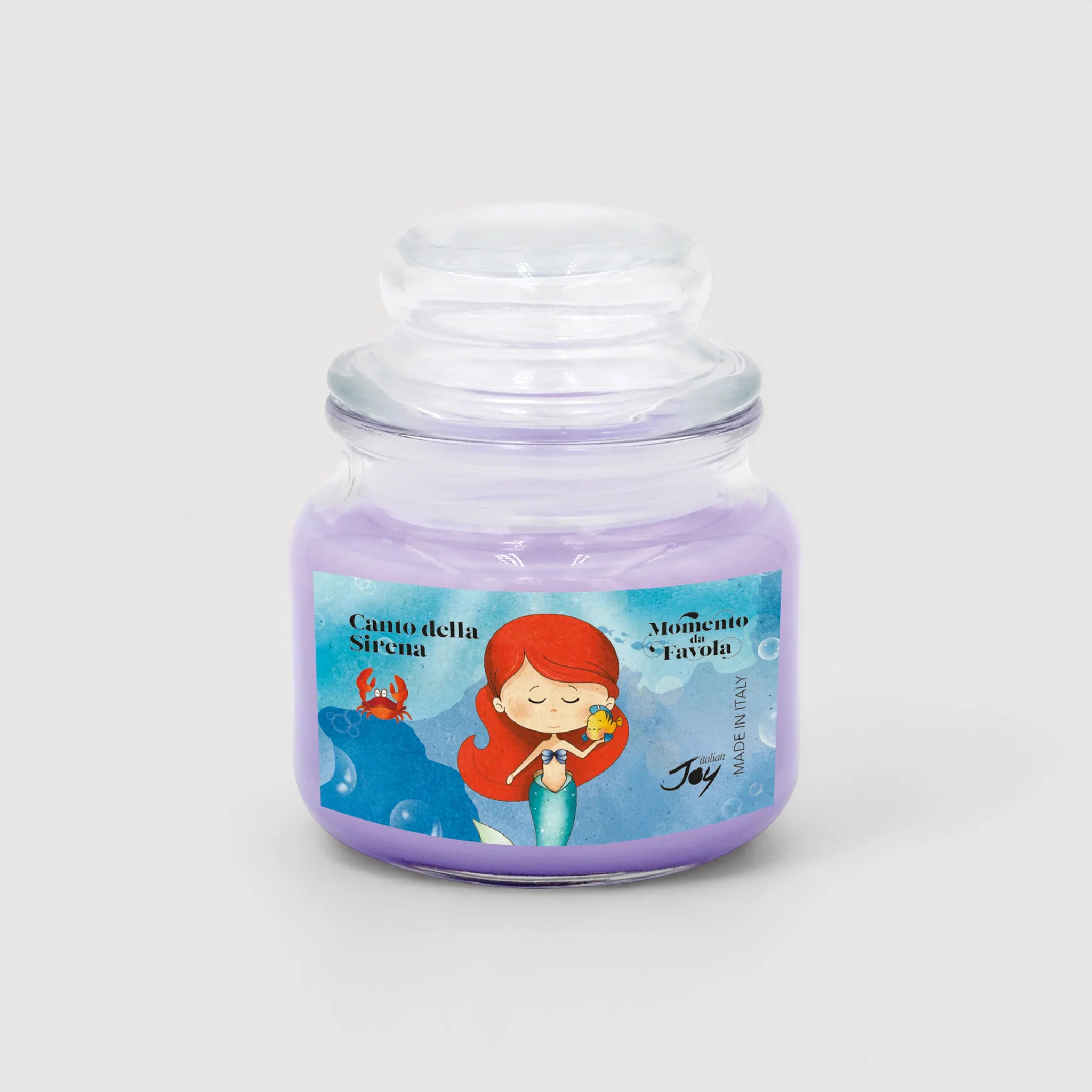Set tazza tema "Canto della sirena" e 2 candele profumate fragranza lavanda - Image 5