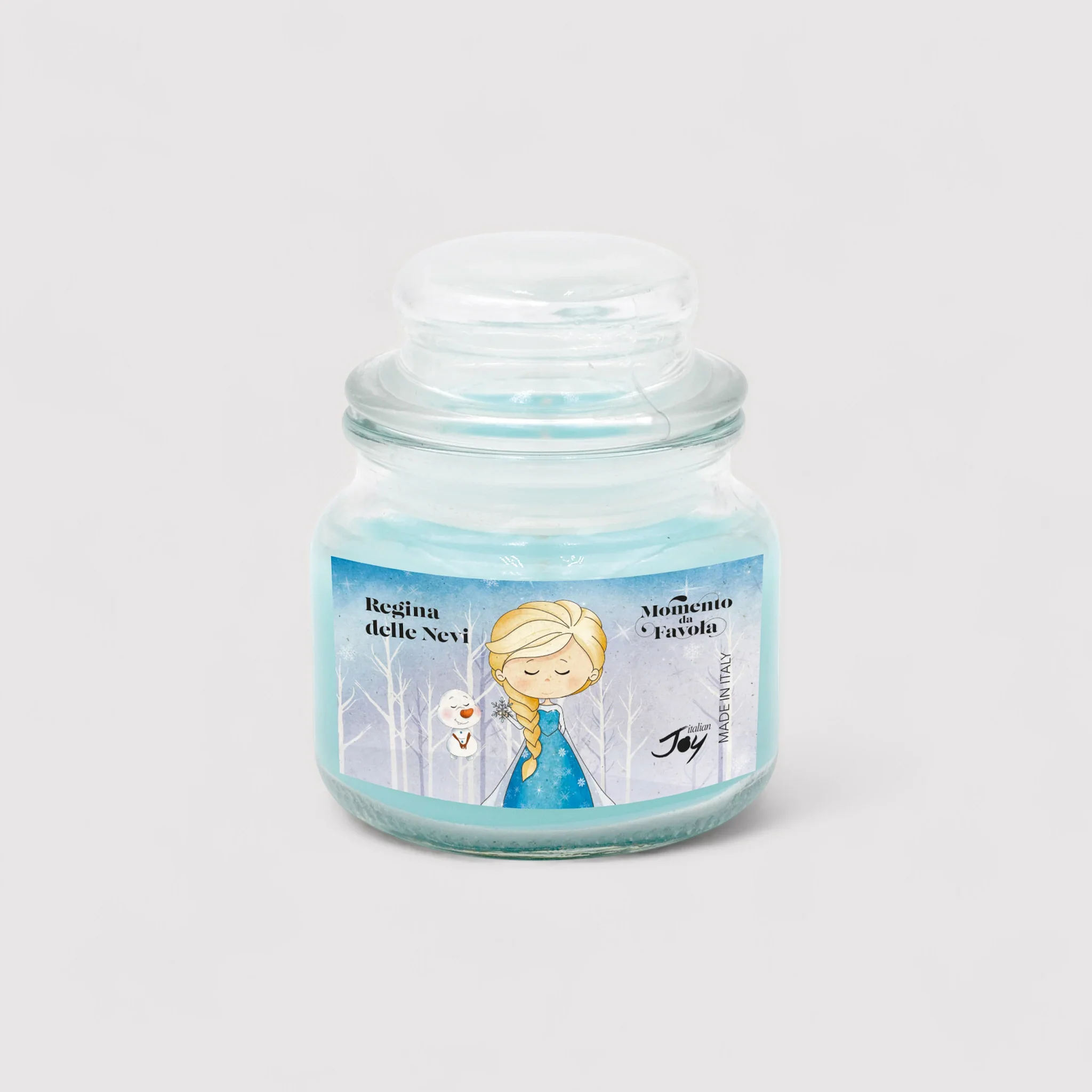 Set tazza tema "Regina delle nevi" e 2 candele profumate fragranza relax - Image 4