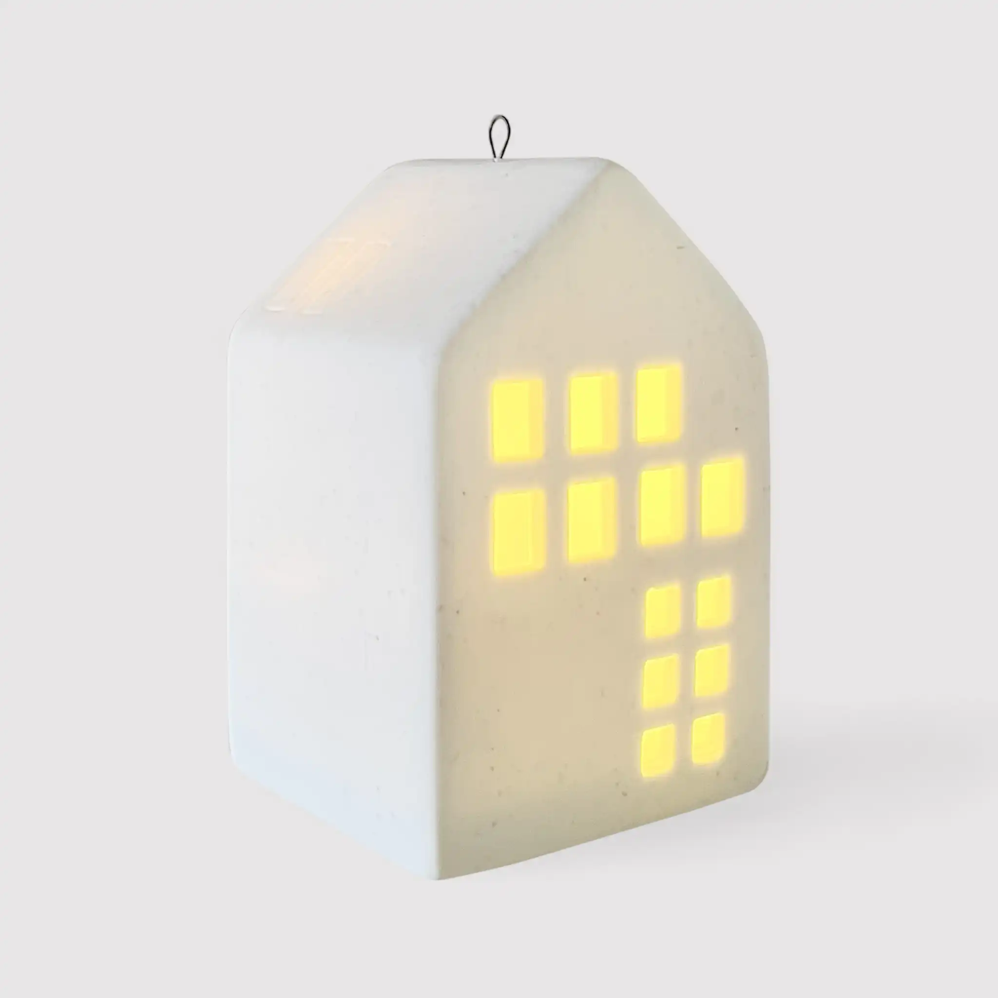 Strobus - Casetta natalizia in ceramica con luci - Image 6
