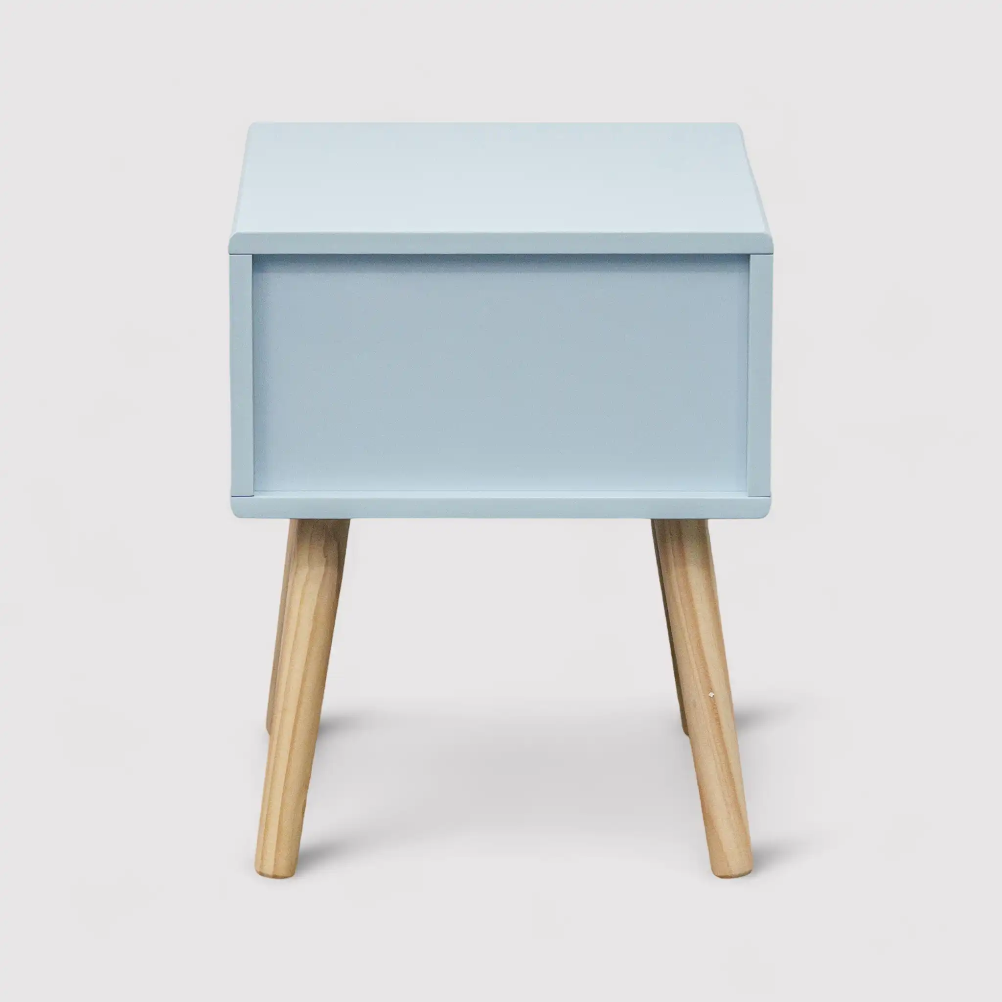 Tazart - Comodino scandinavo celeste e marrone per cameretta bimbi - Image 6