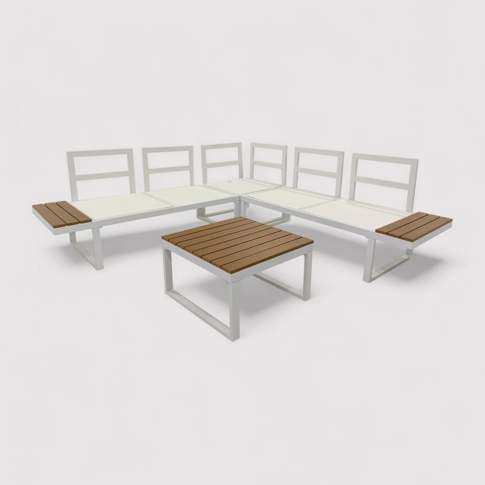 Toog - Set divani da giardino modulari con tavolino - Image 9
