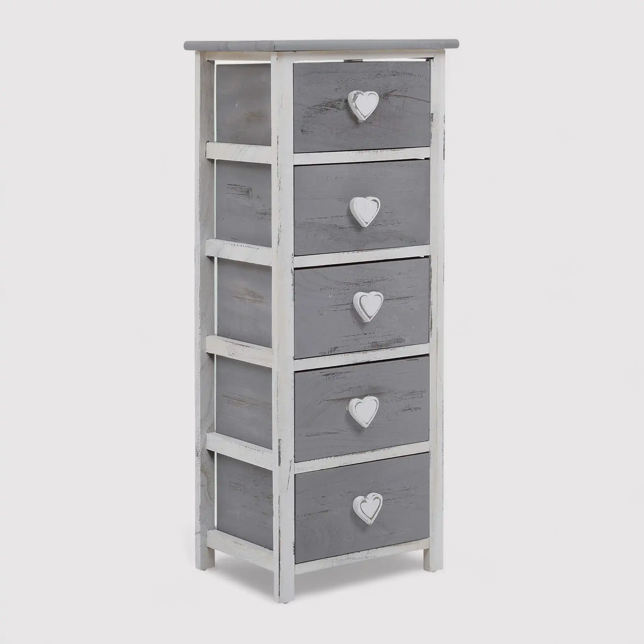 Tradescantia - Cassettiera per camera da letto con 5 cassetti
