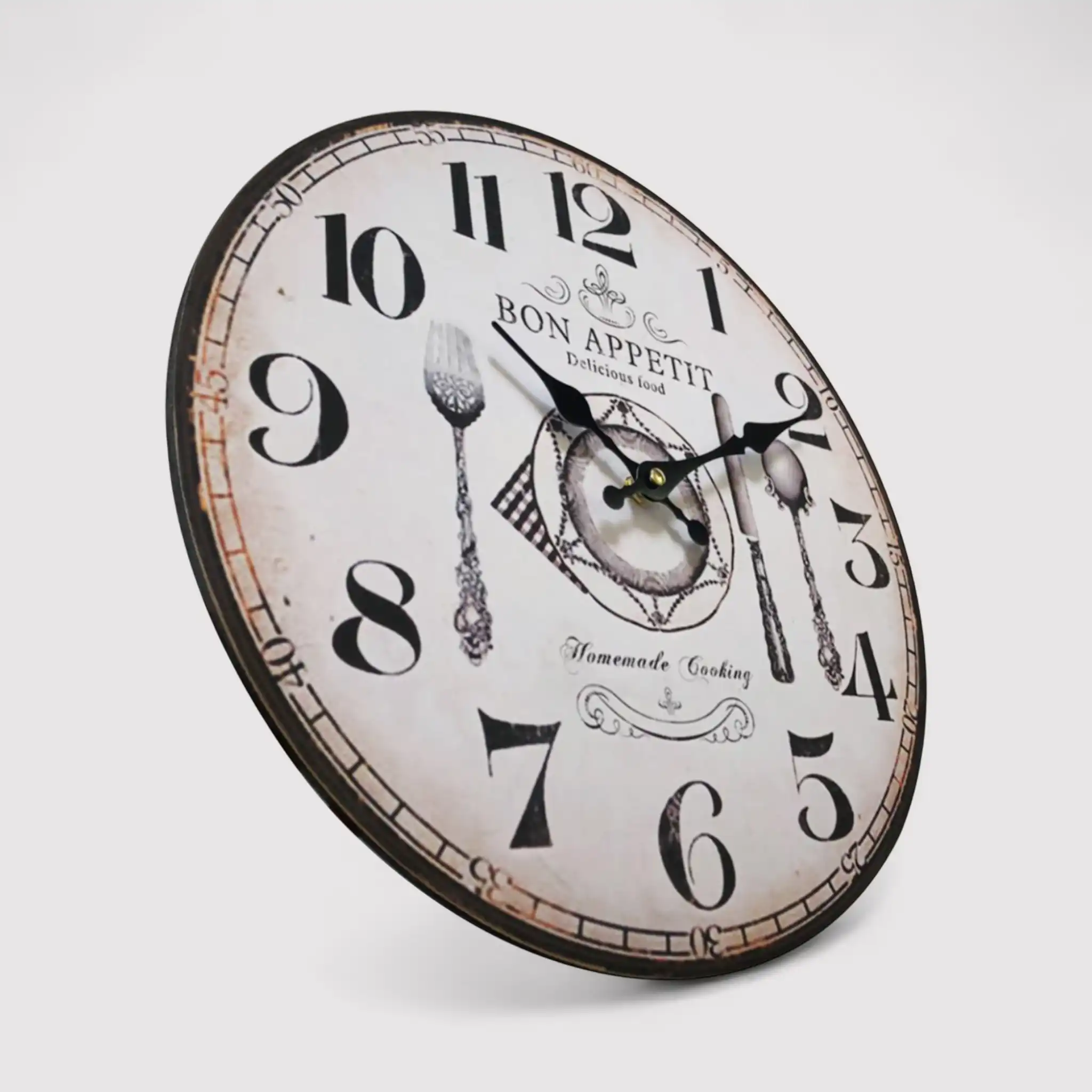 Trifoglio - Orologio da parete per cucina in stile vintage - Image 3