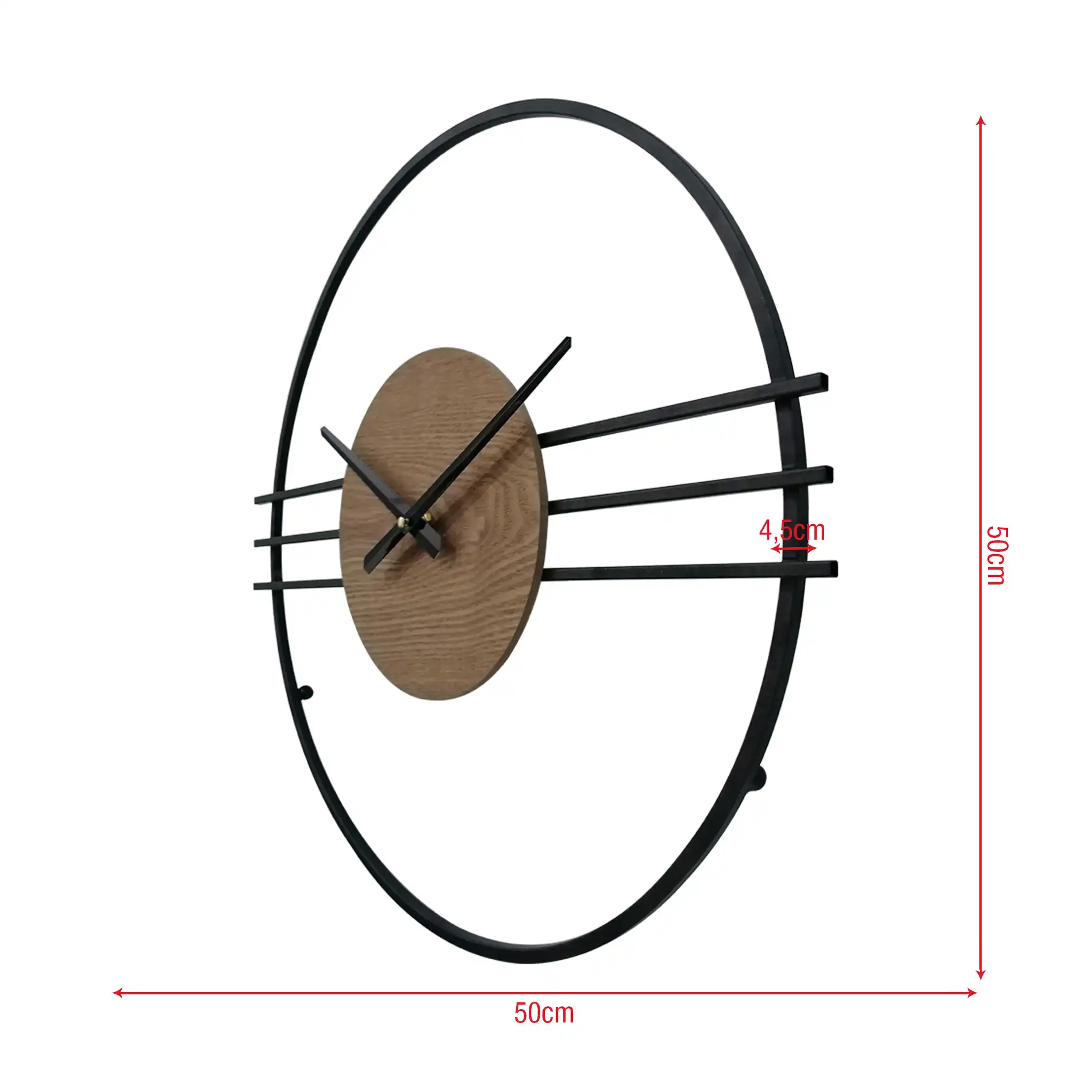 Withania - Orologio da parete grande bicolore - Image 6