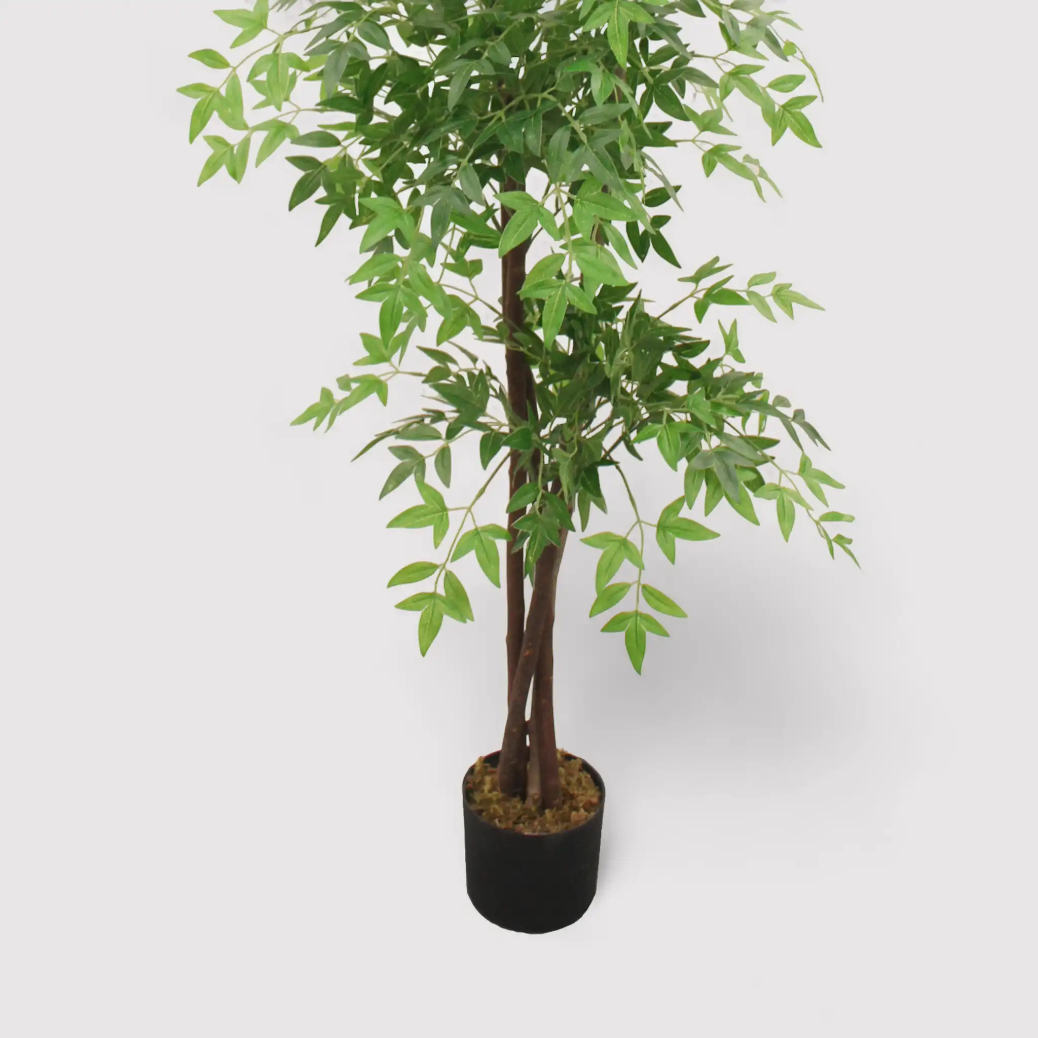 Zamrud - Nandina artificiale con vaso per casa o esterno - Image 4