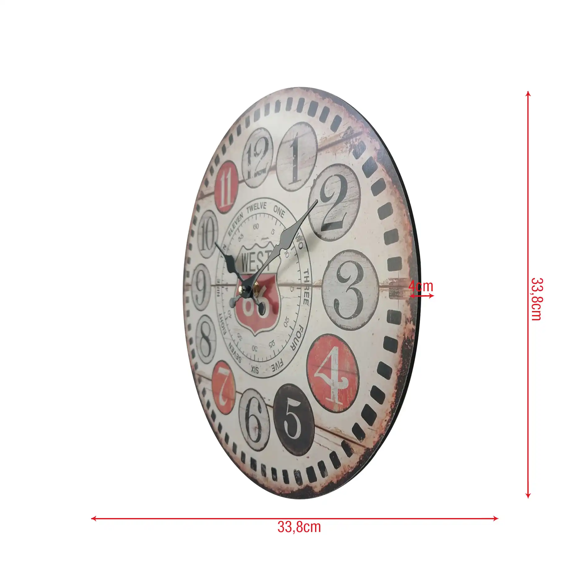Zingiber - Orologio da appendere in stile industrial - Image 5